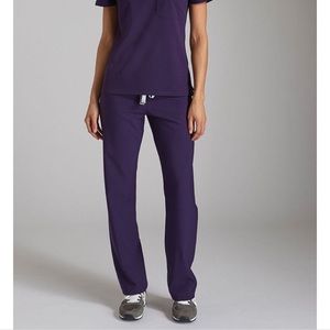 FIGS Scrubs Livingston Basic Scrub Pant Purple NWT